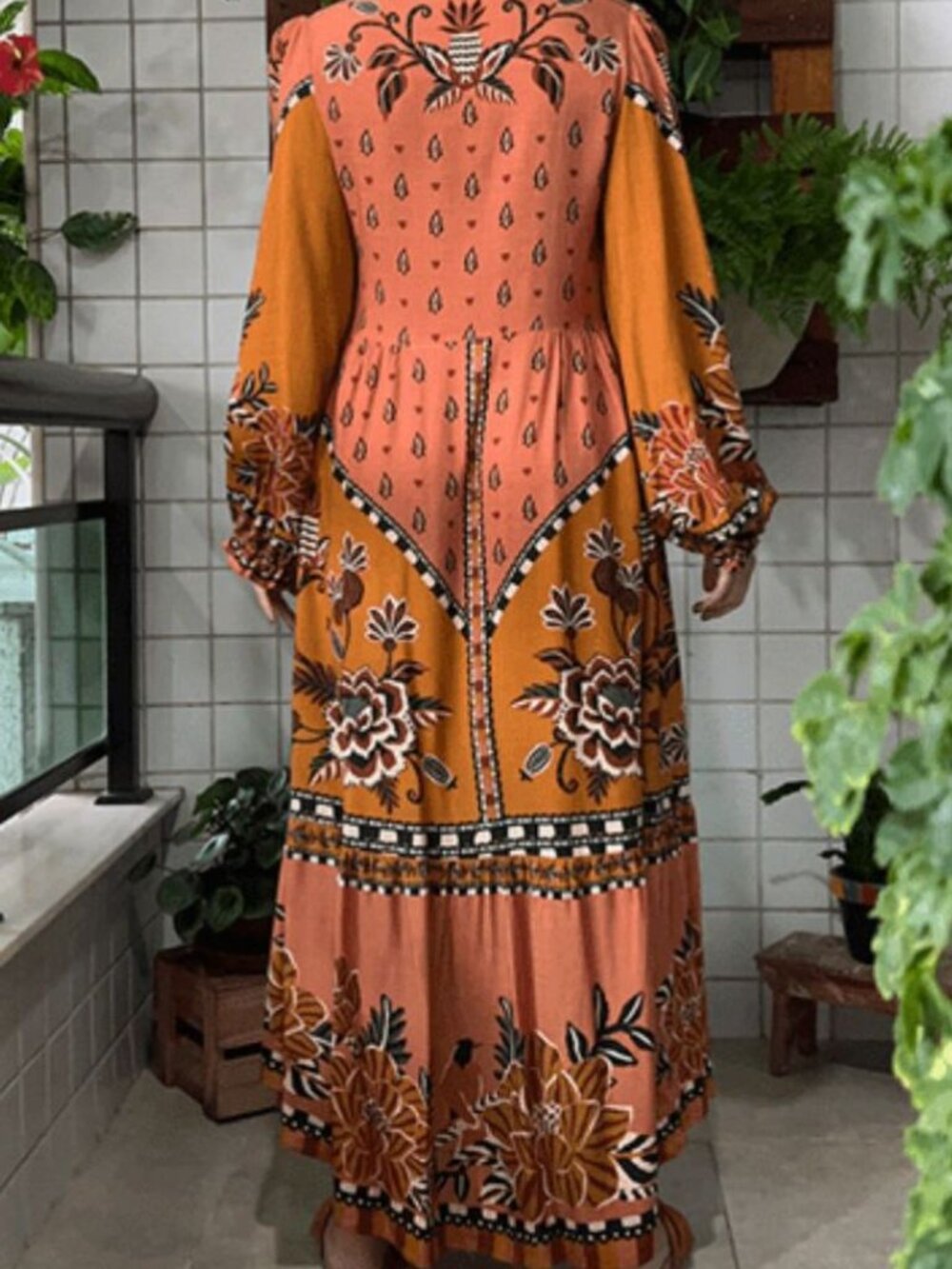 Rare Fabulous FARM Rio Ainika Flora Maxi Dress XS NWT - Brazil Line Exclusive!!! - Picture 6 of 8